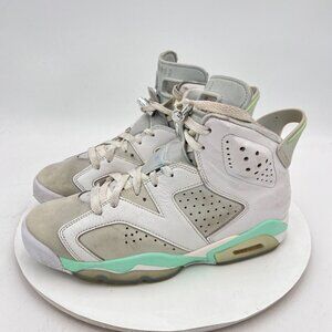 Nike Air Jordan 6 Women Size 8 DQ4914-103 White Mint Foam Basketball Shoes